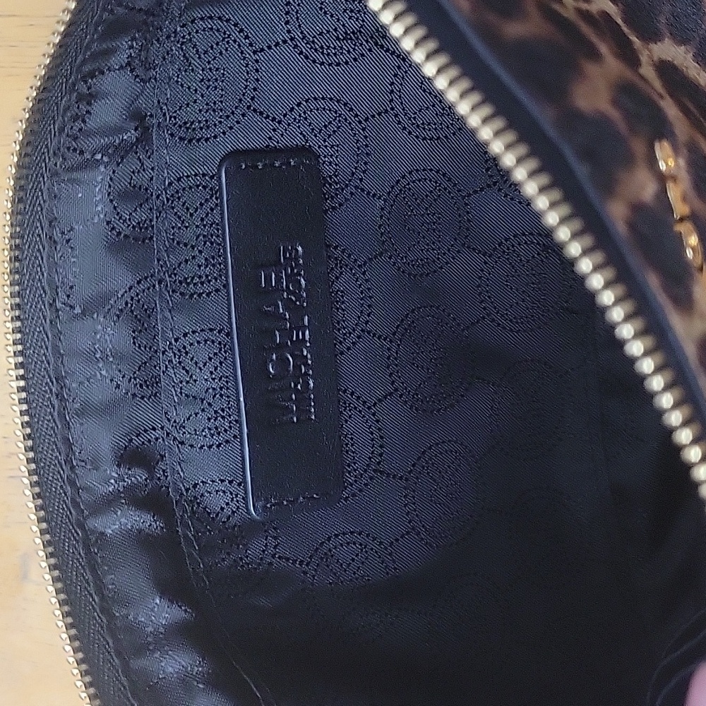 Michael Kors Calf hair with leather wristlet bag - Picture 5 of 8